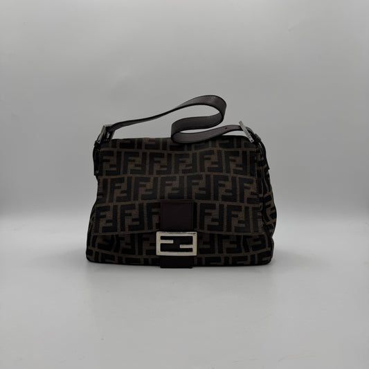 Fendi Tobacco Zucca Mamma Baguette