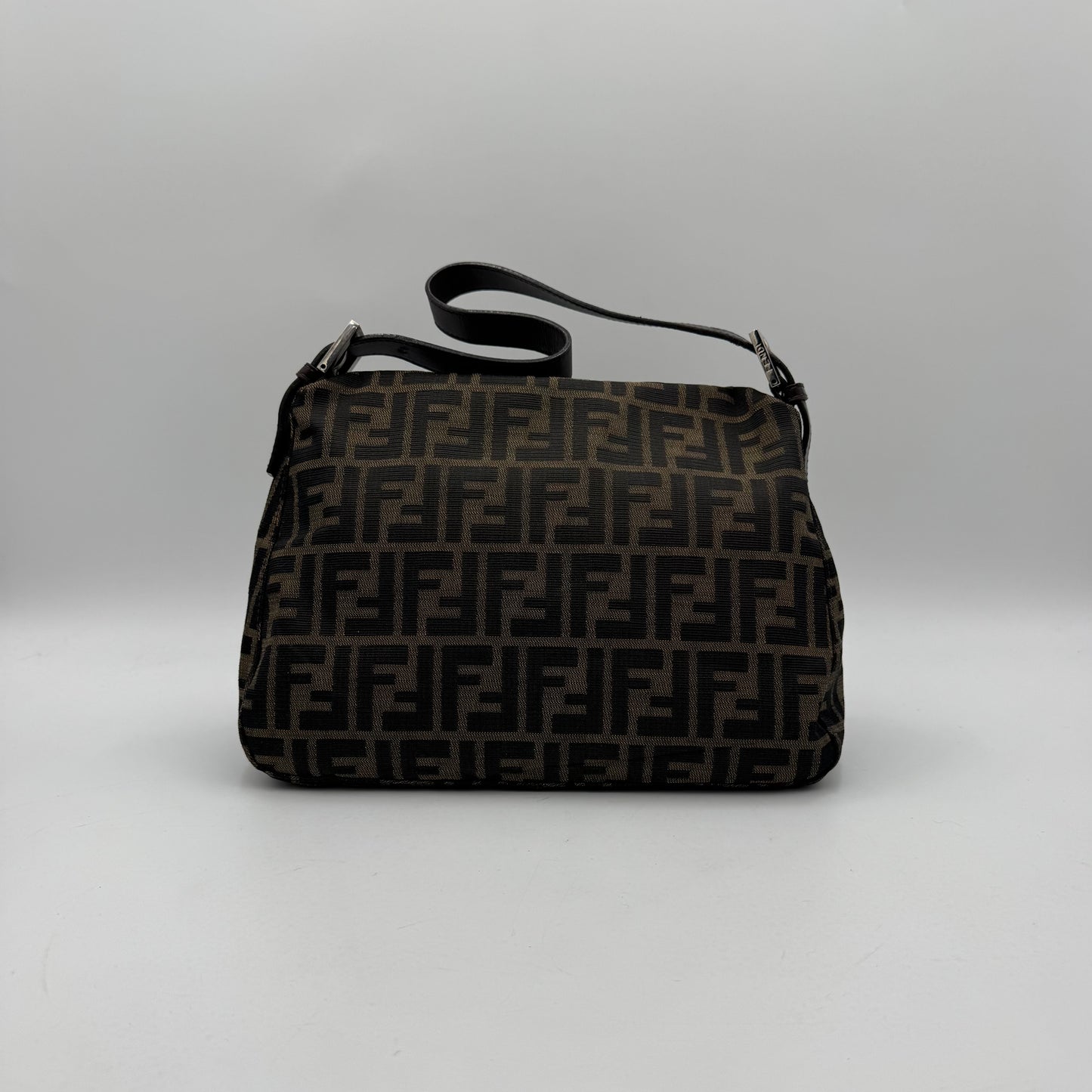 Fendi Tobacco Zucca Mamma Baguette