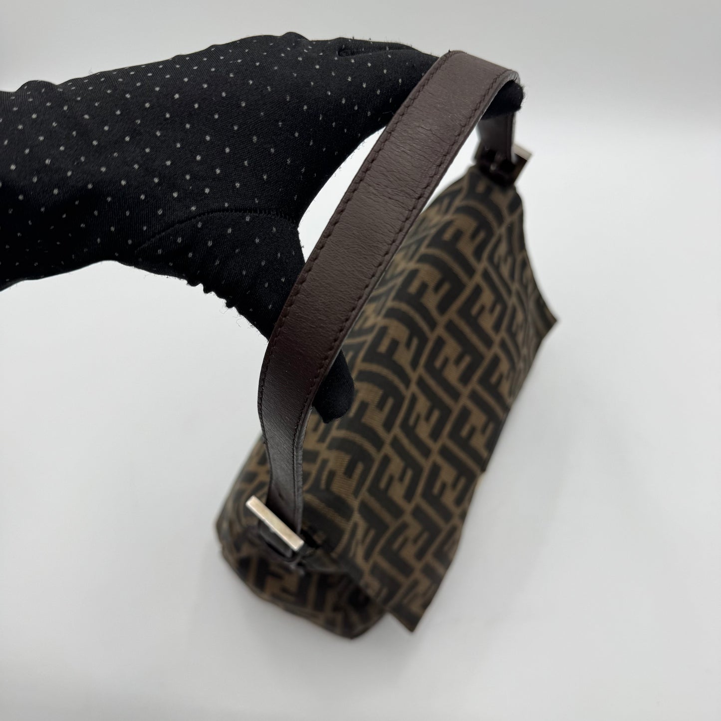 Fendi Tobacco Zucca Mamma Baguette