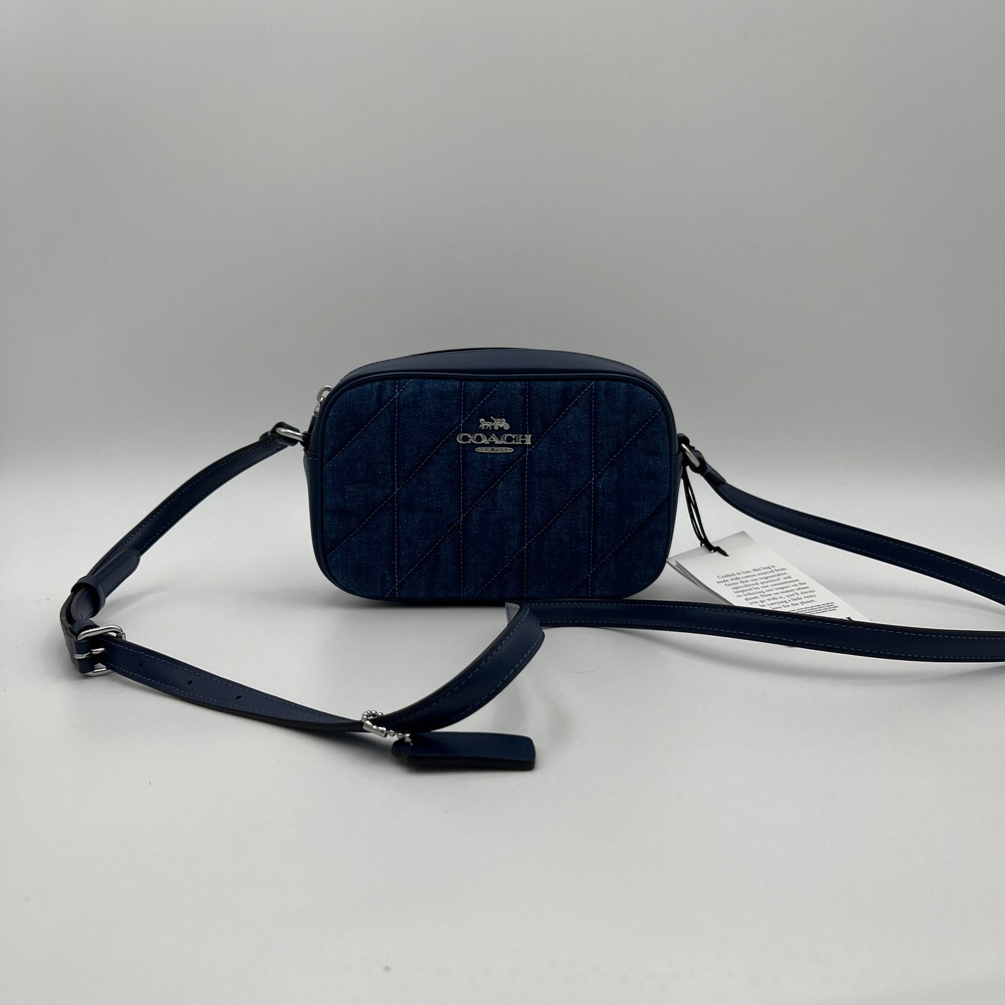Coach Quilted Denim Mini Jamie Crossbody