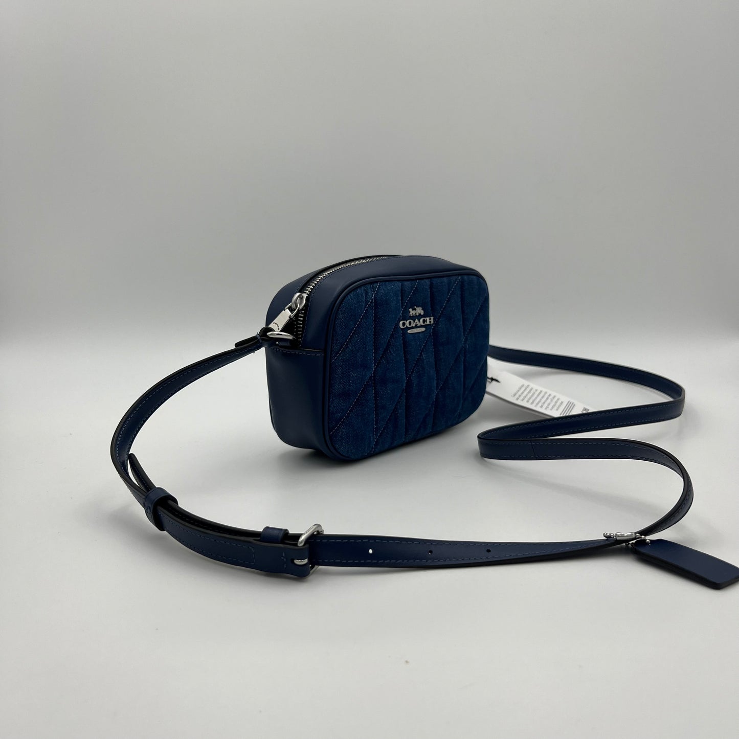Coach Quilted Denim Mini Jamie Crossbody