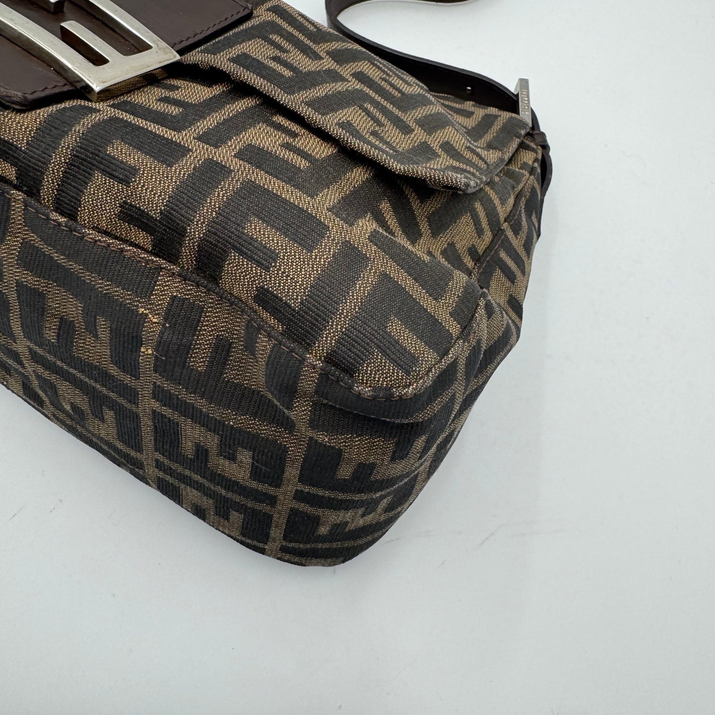 Fendi Tobacco Zucca Mamma Baguette