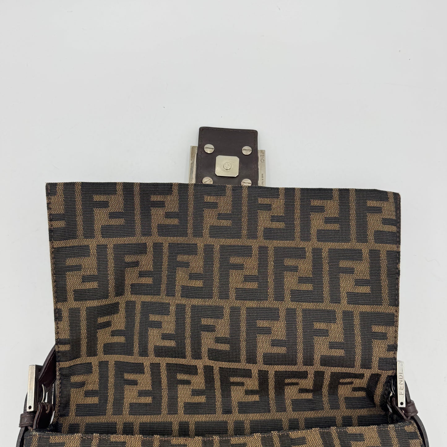 Fendi Tobacco Zucca Mamma Baguette