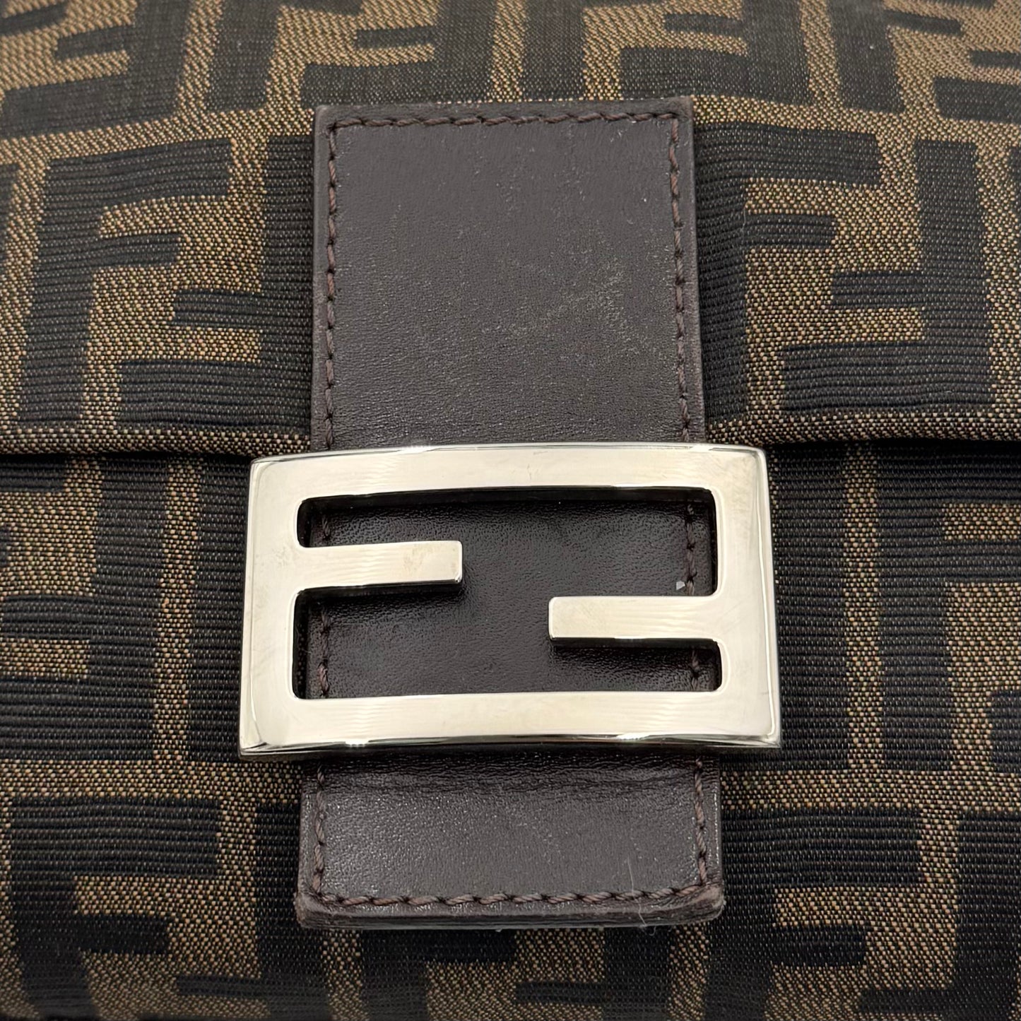 Fendi Tobacco Zucca Mamma Baguette