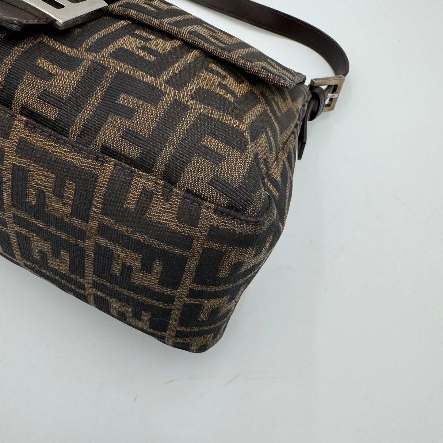 Fendi Tobacco Zucca Mamma Baguette