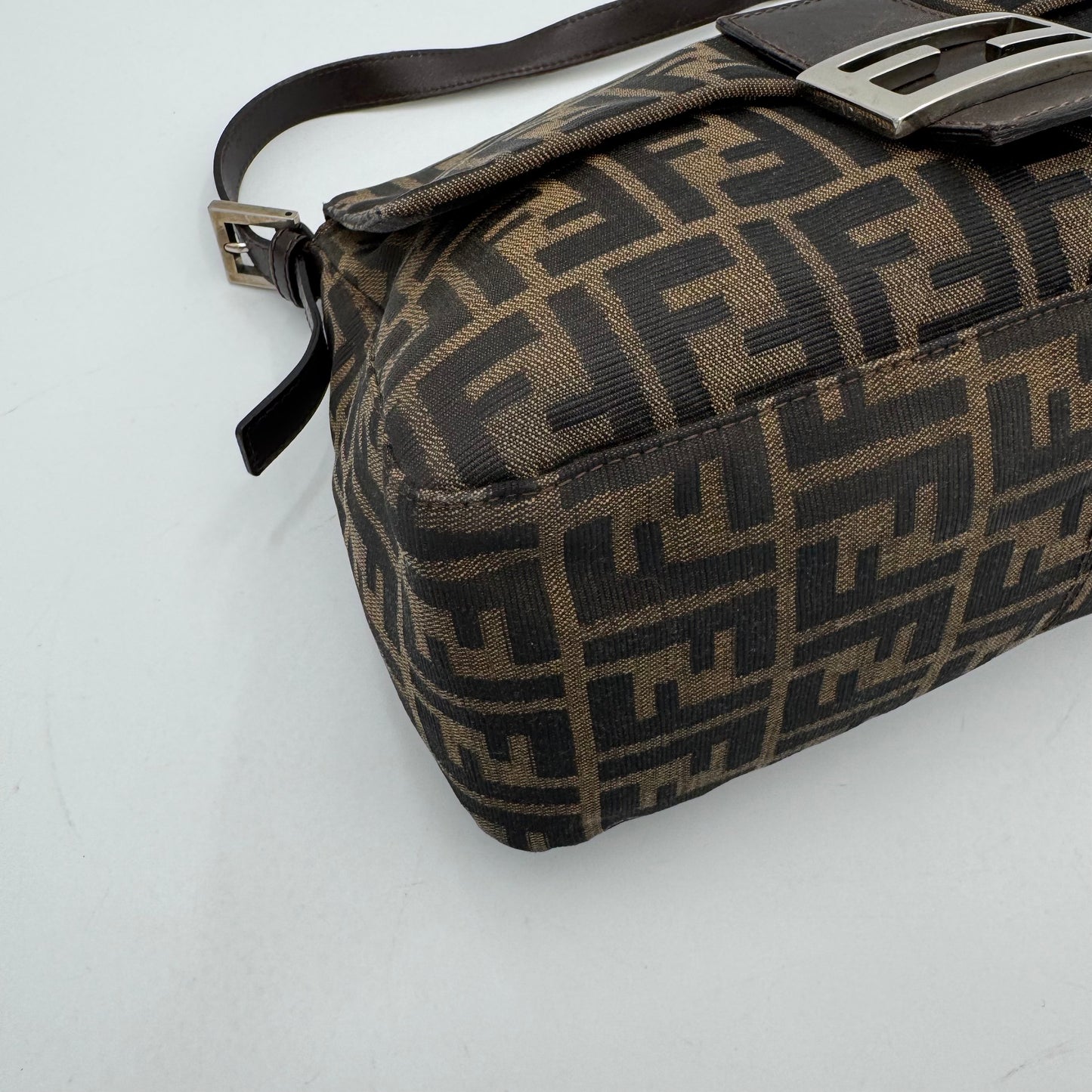 Fendi Tobacco Zucca Mamma Baguette