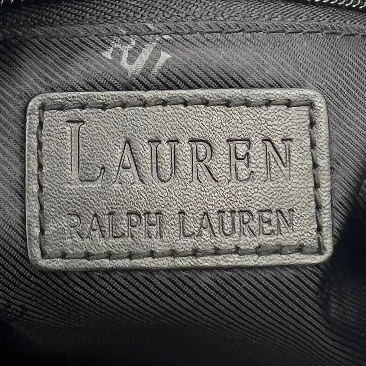 Ralph Lauren Houndstooth Flap Backpack