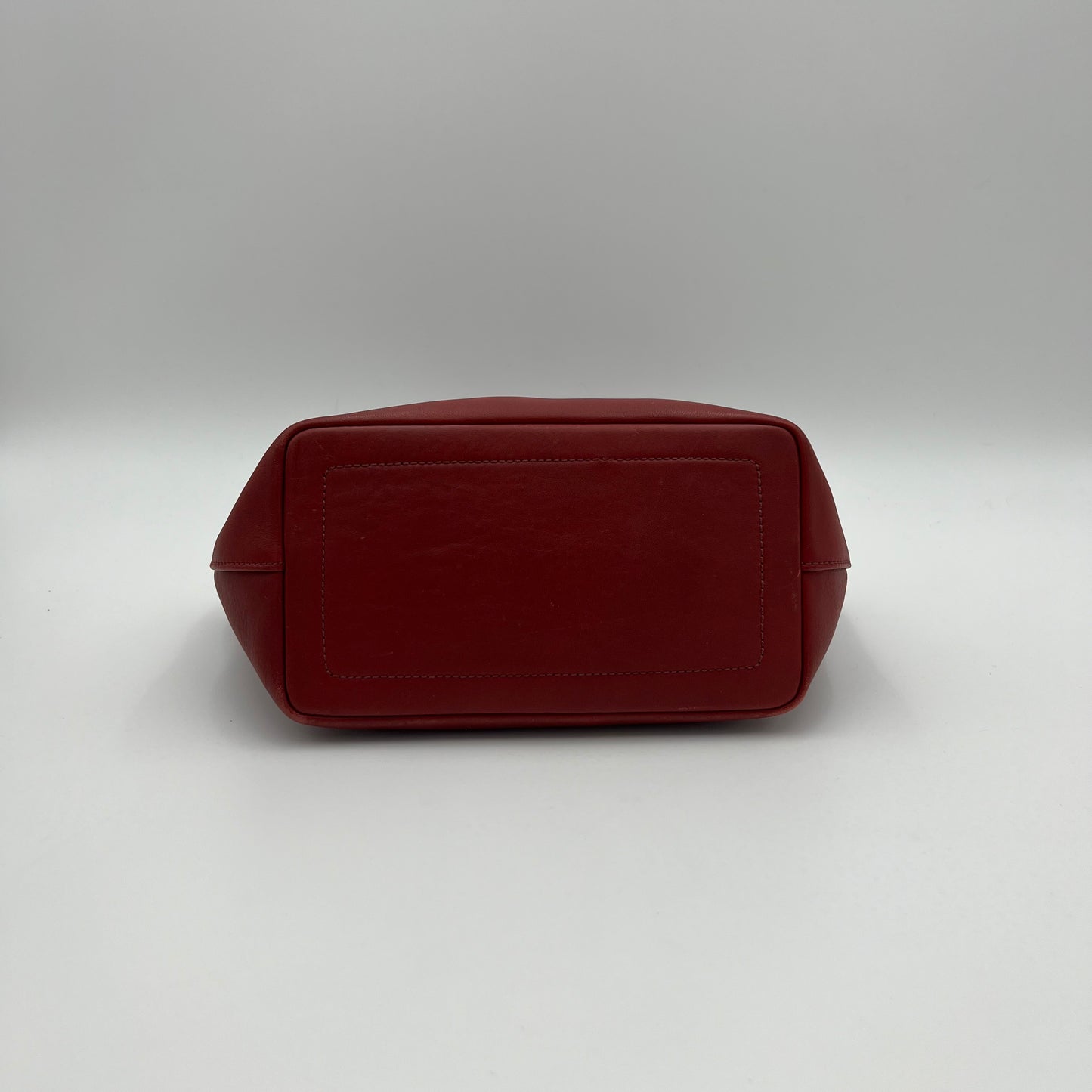 Coach Red Legacy Market Mini Tote