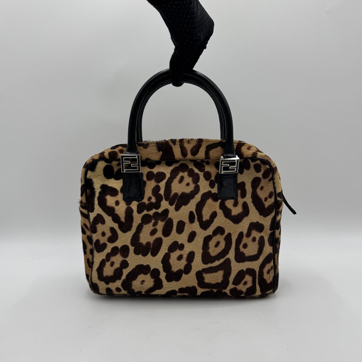 Fendi Leopard Pony Hair Handbag