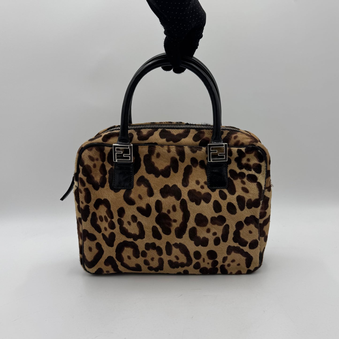Fendi Leopard Pony Hair Handbag