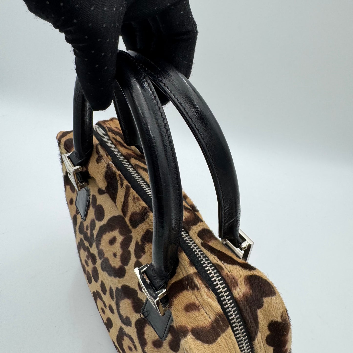 Fendi Leopard Pony Hair Handbag