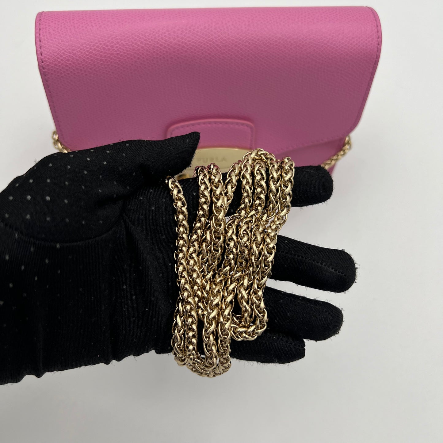 Furla Barbie Pink Mini Metropolis Crossbody