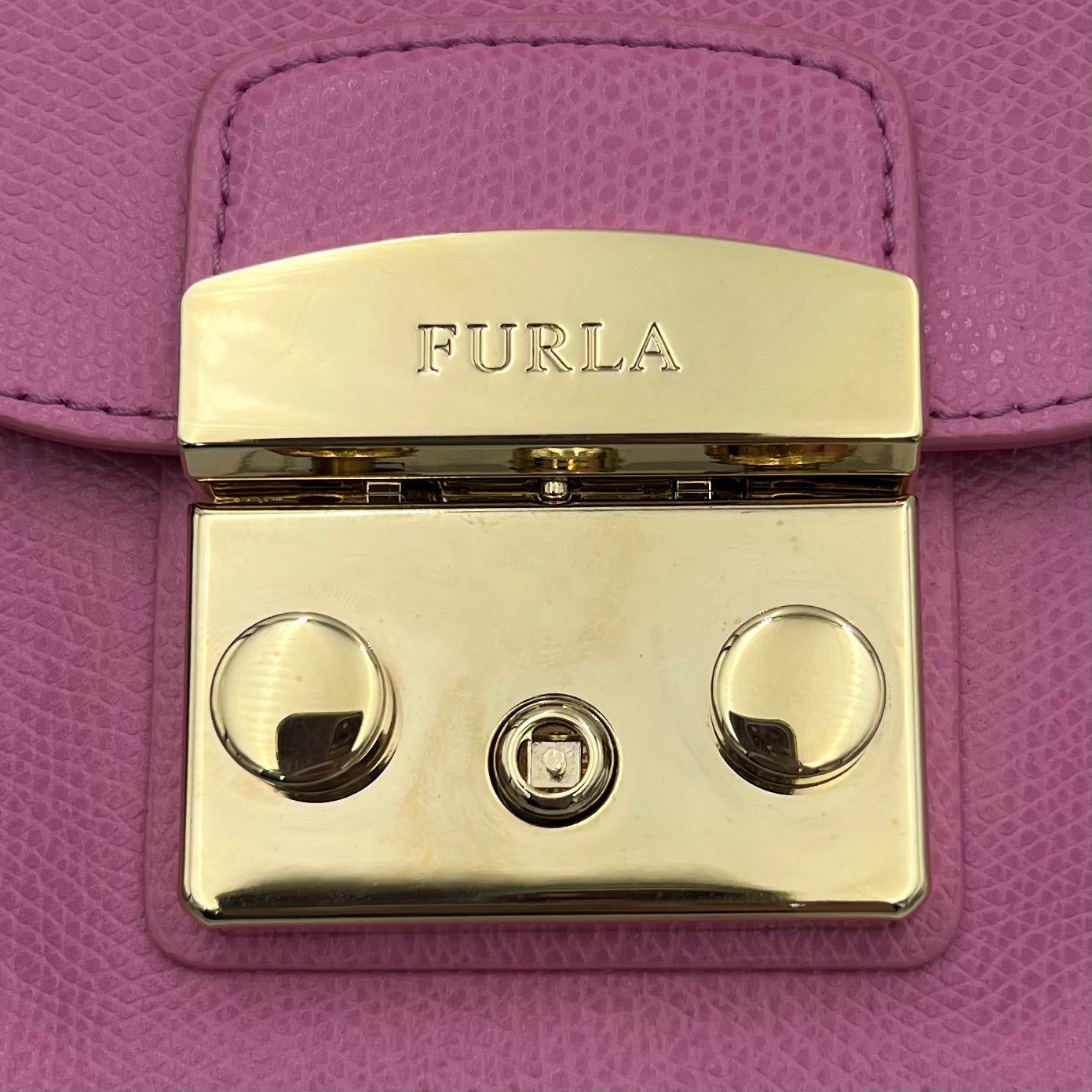 Furla Barbie Pink Mini Metropolis Crossbody