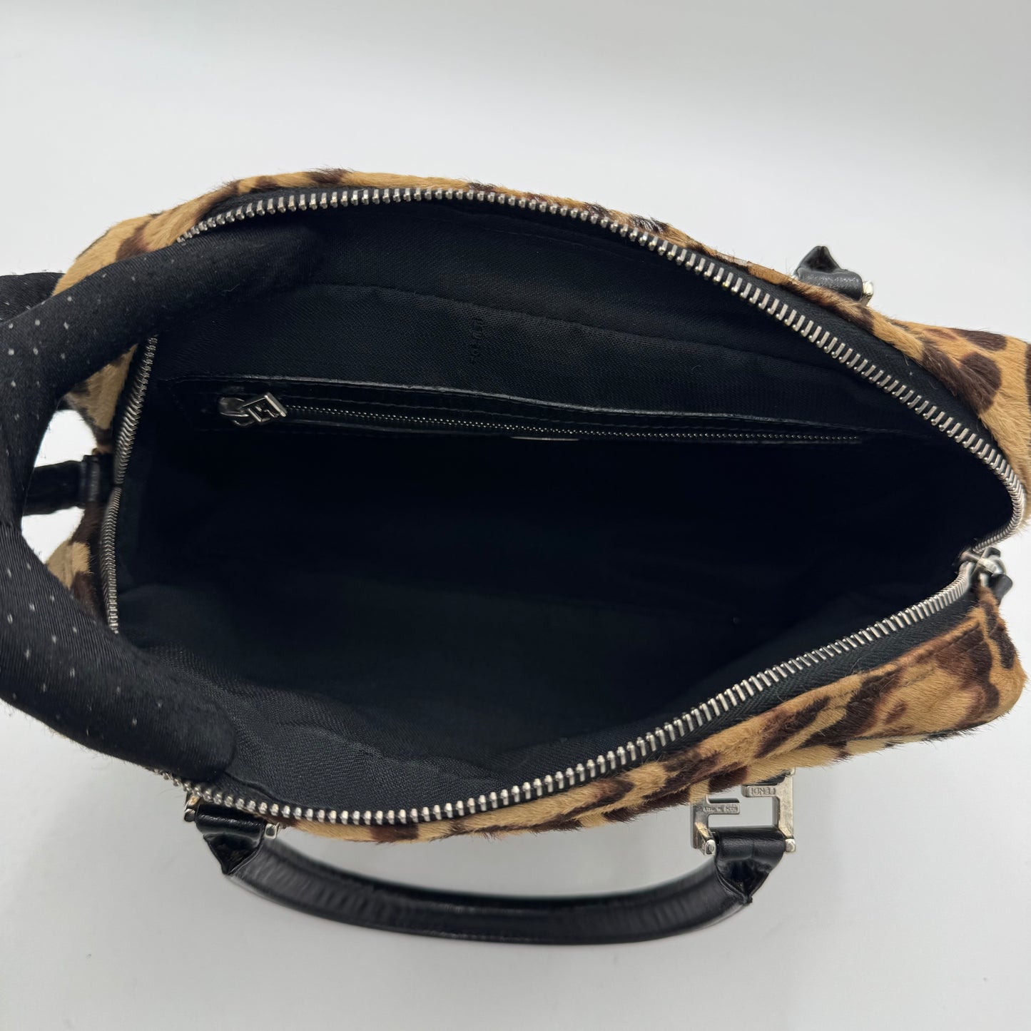 Fendi Leopard Pony Hair Handbag