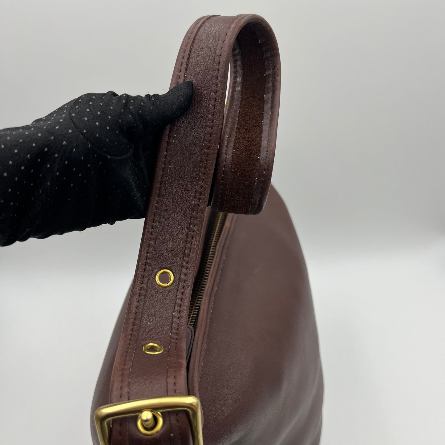 Coach Vintage 9085 Brown Leather Duffle Sac