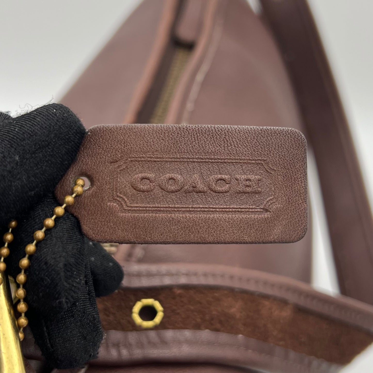 Coach Vintage 9085 Brown Leather Duffle Sac