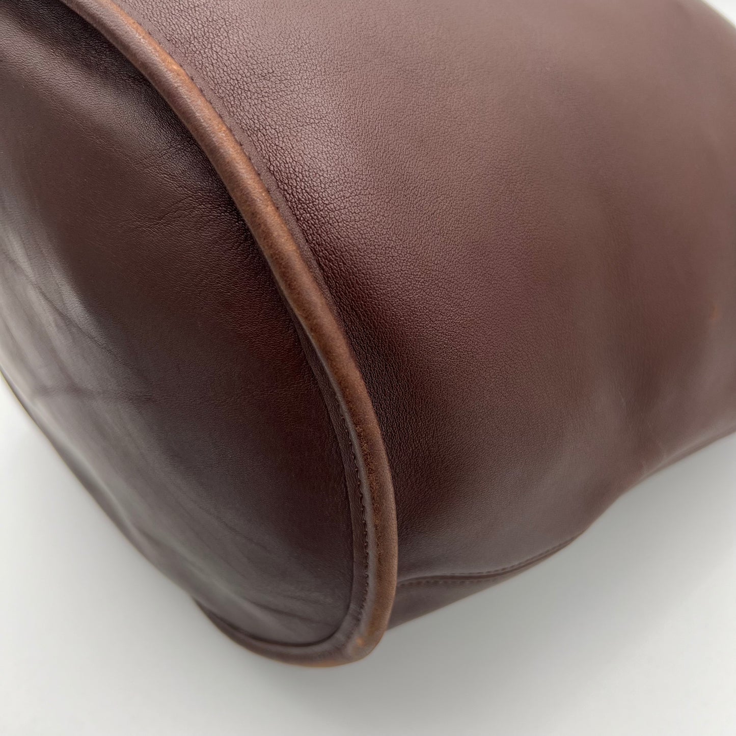 Coach Vintage 9085 Brown Leather Duffle Sac