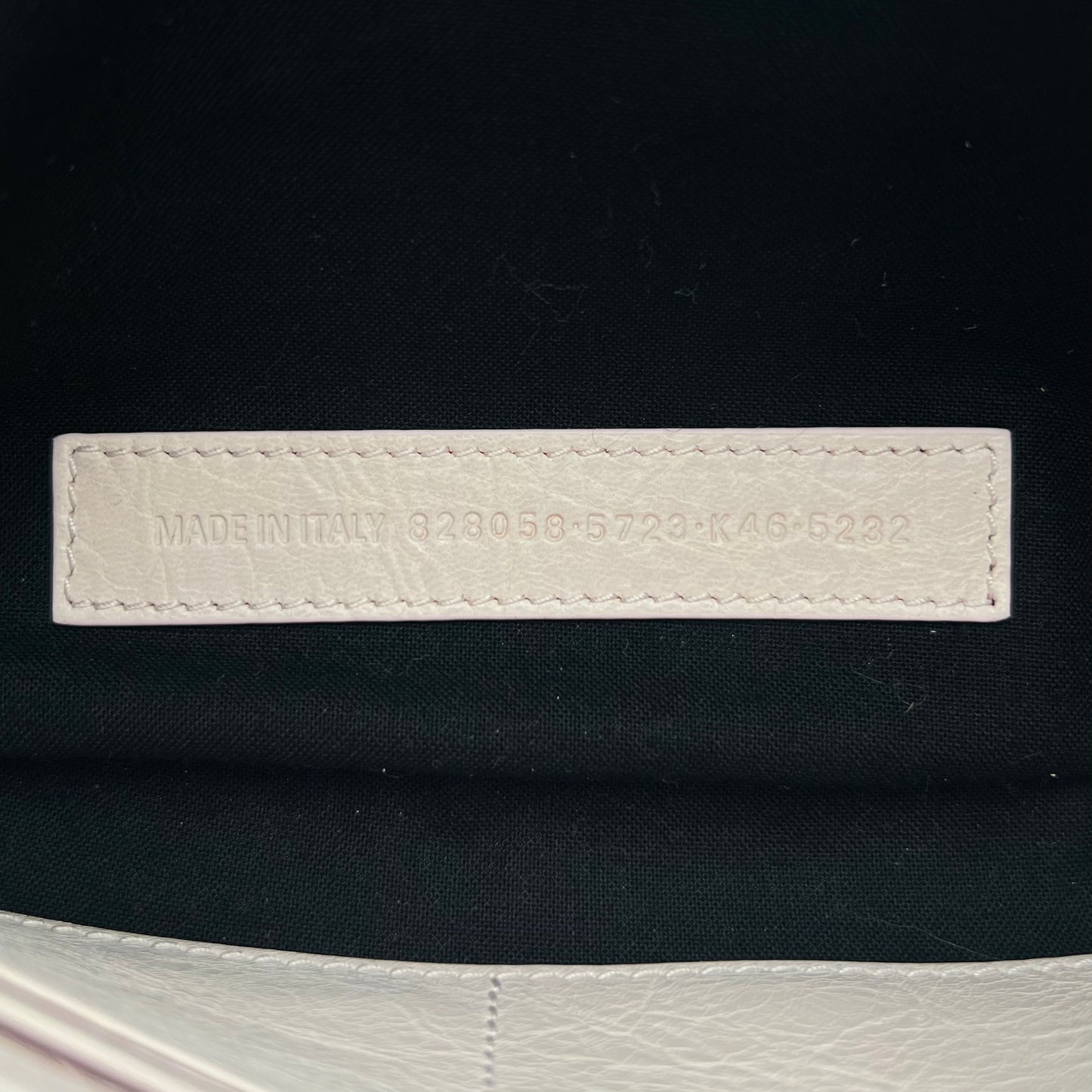 Balenciaga Petal Pink Le City Pouch On Strap