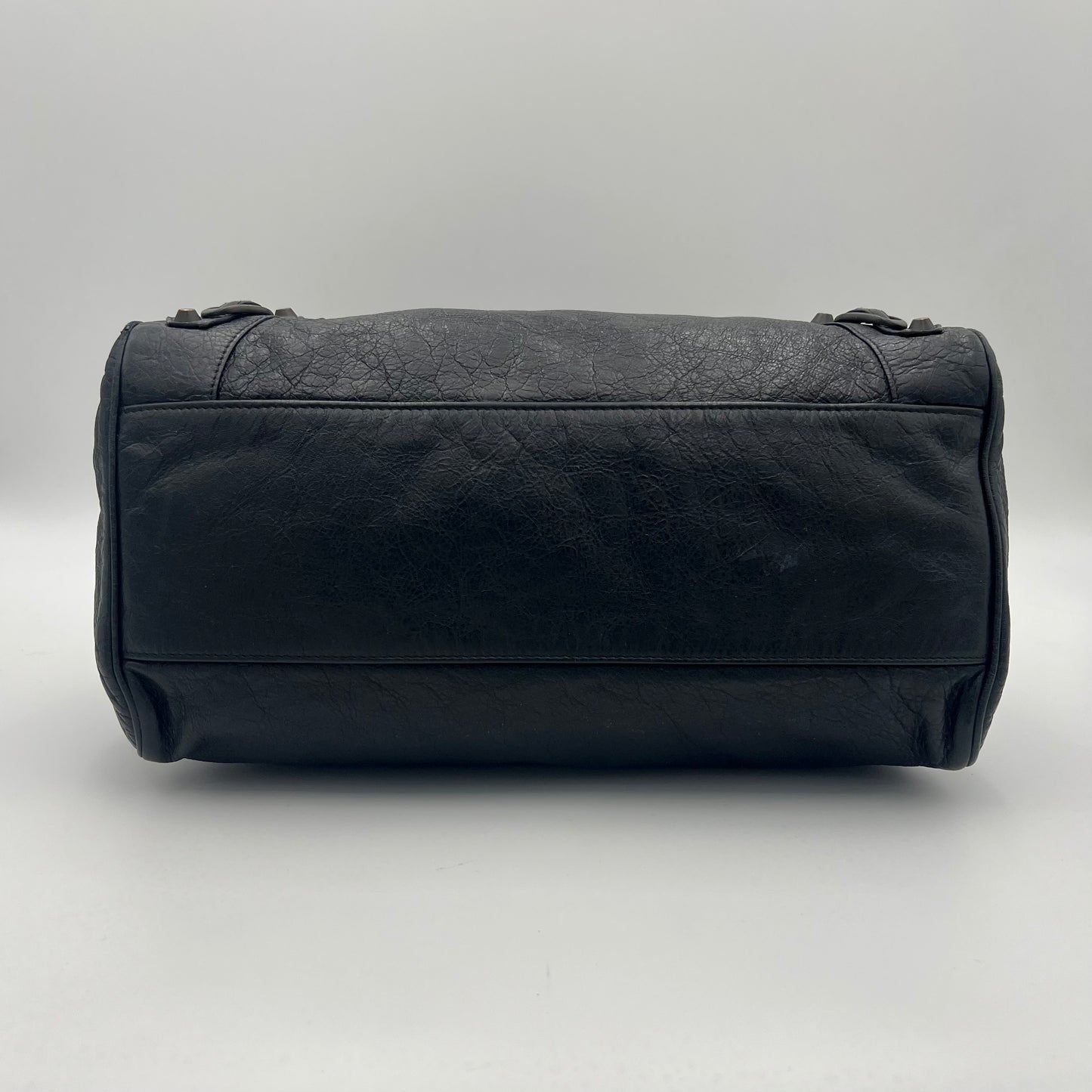 Balenciaga Black Leather Classic Velo