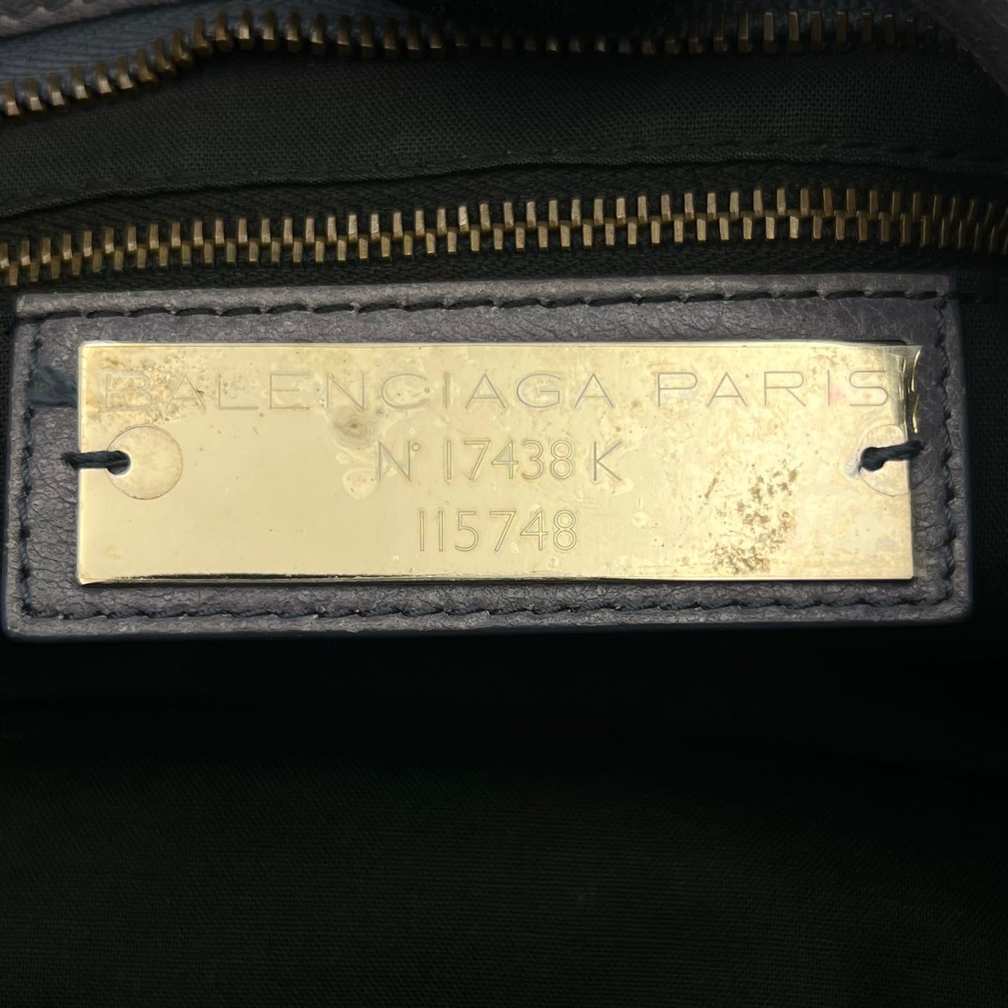 Balenciaga Glycine Lilac Leather Classic City