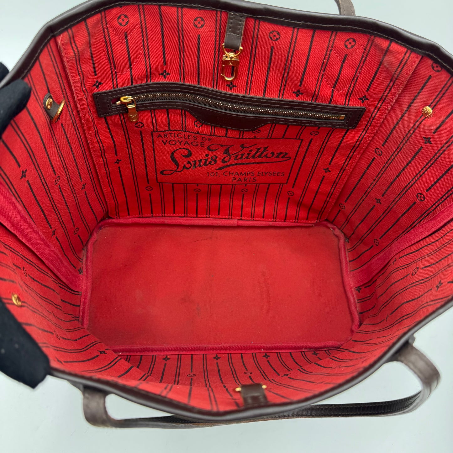 Louis Vuitton Damier Ebene Neverfull MM