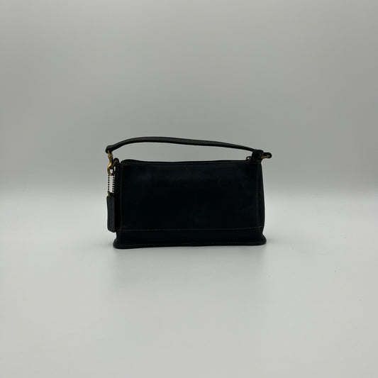 Coach Vintage Black Leather 9311 Pochette