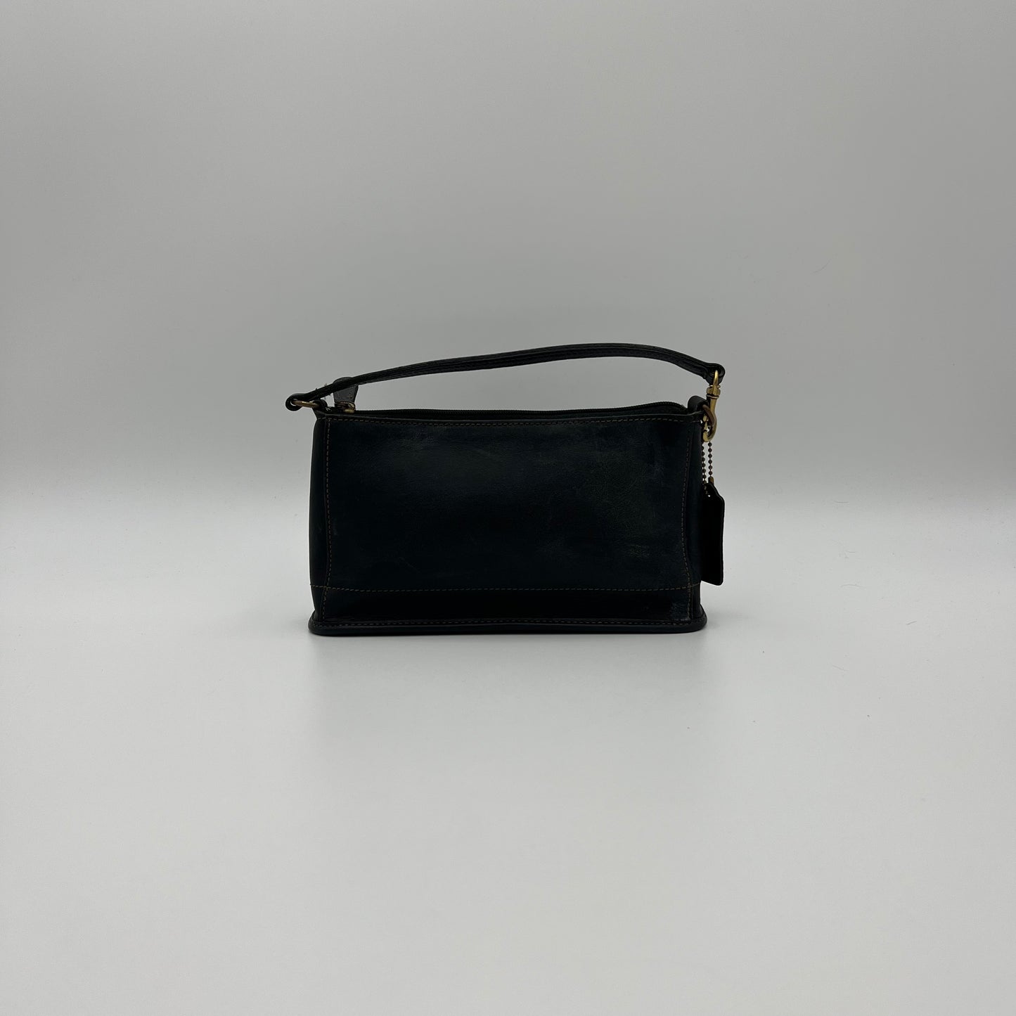 Coach Vintage Black Leather 9311 Pochette