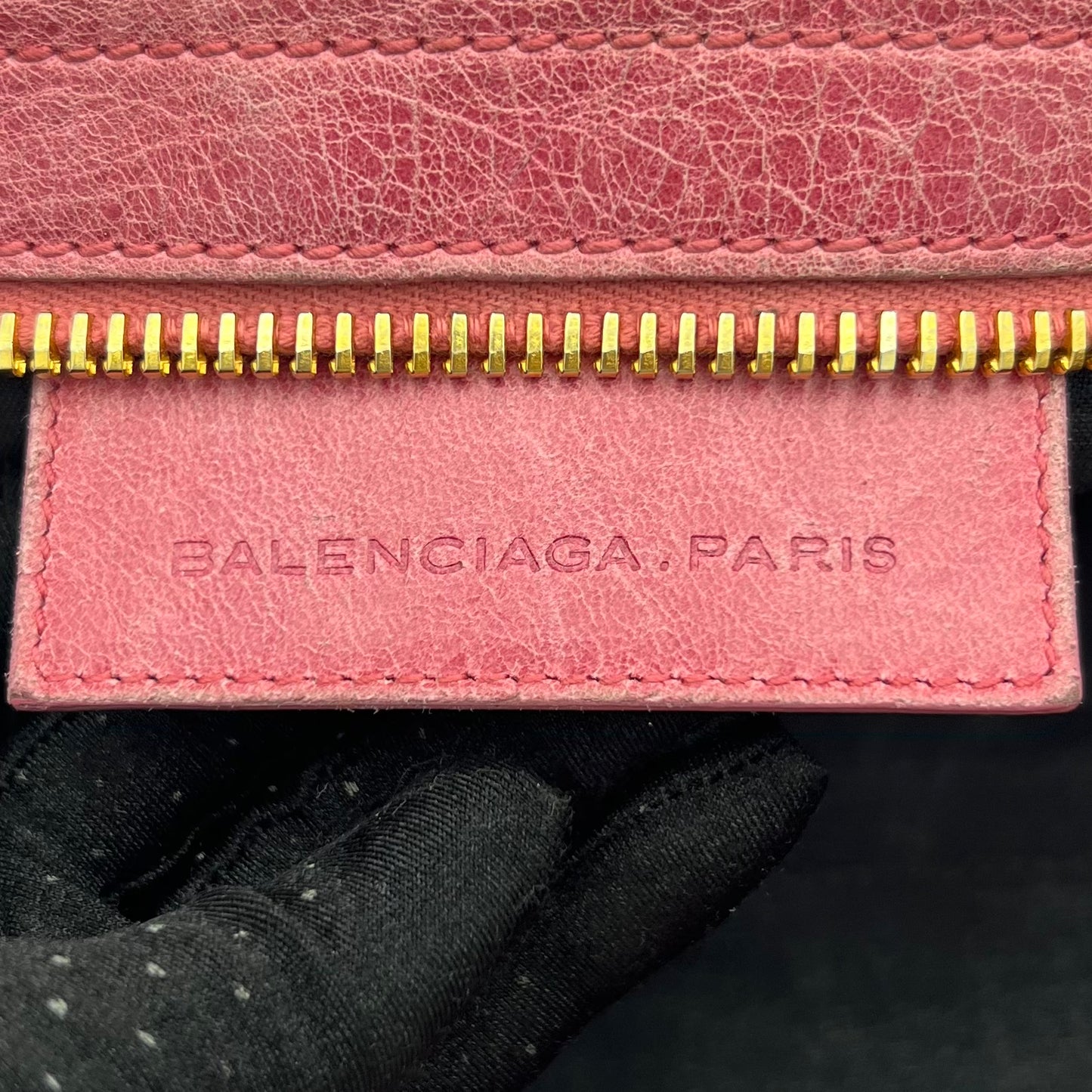 Balenciaga Pink Leather Giant 21 Part Time Bag GHW