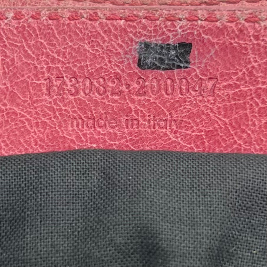 Balenciaga Pink Leather Giant 21 Part Time Bag GHW