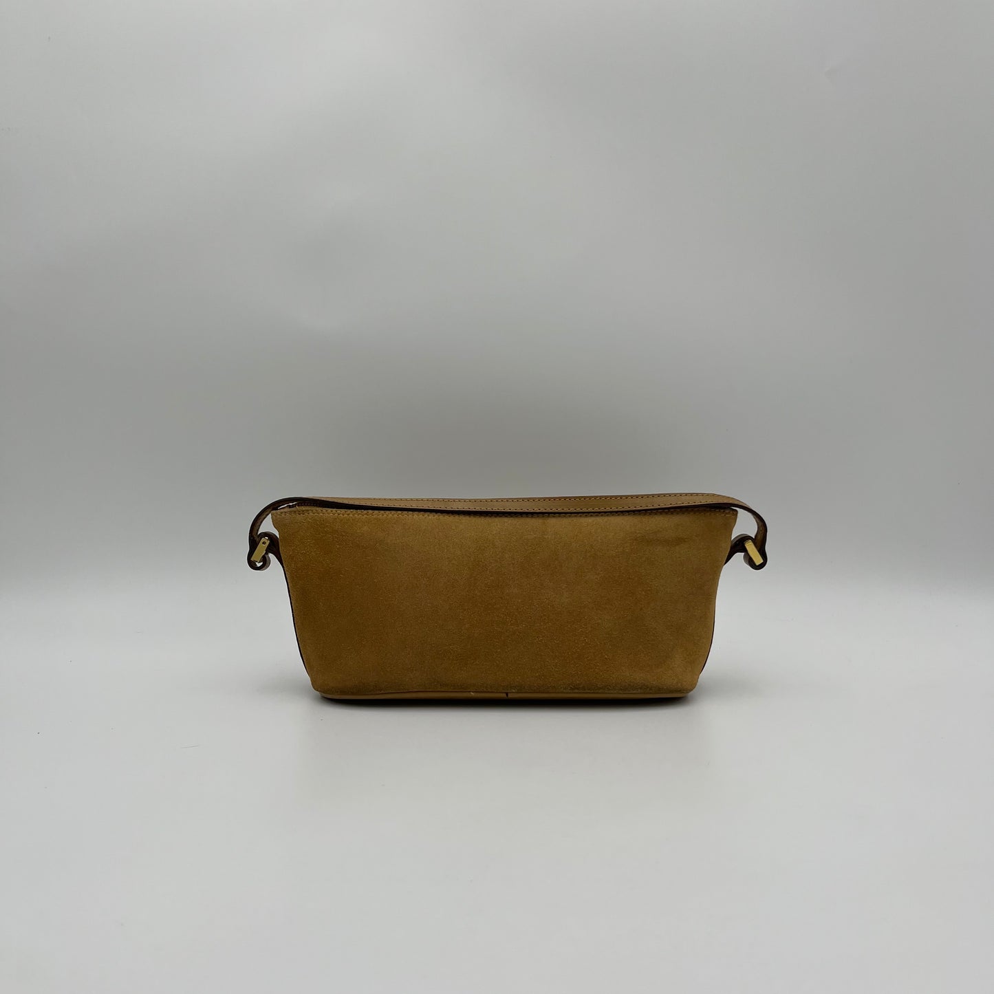 Gucci Yellow Suede Boat Pochette
