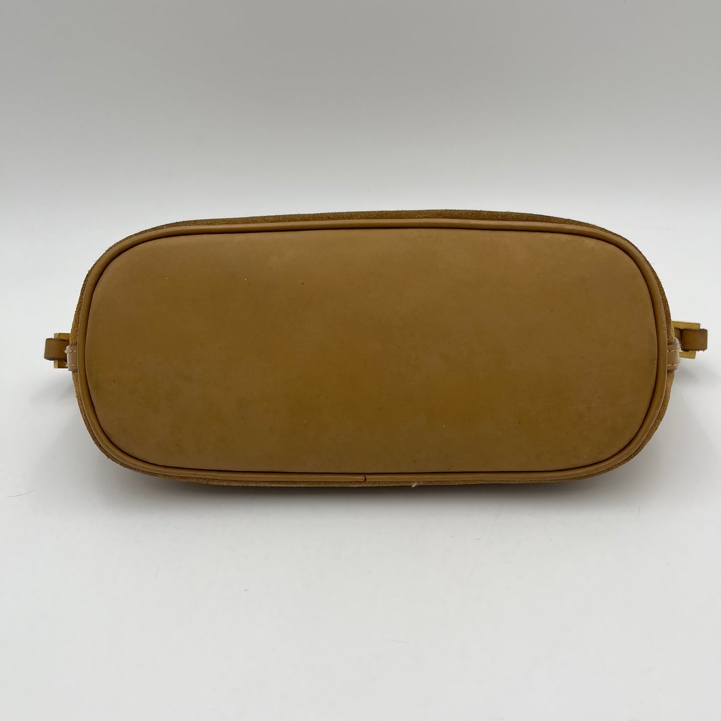 Gucci Yellow Suede Boat Pochette