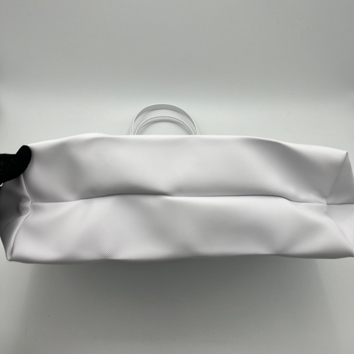 Lacoste White Shopping Tote Bag