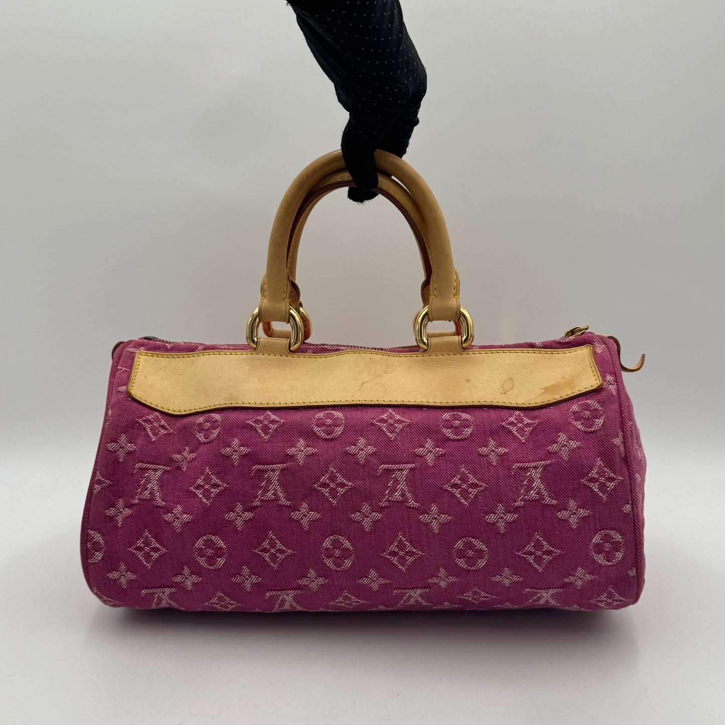 Louis Vuitton Pink Monogram Denim Neo Speedy
