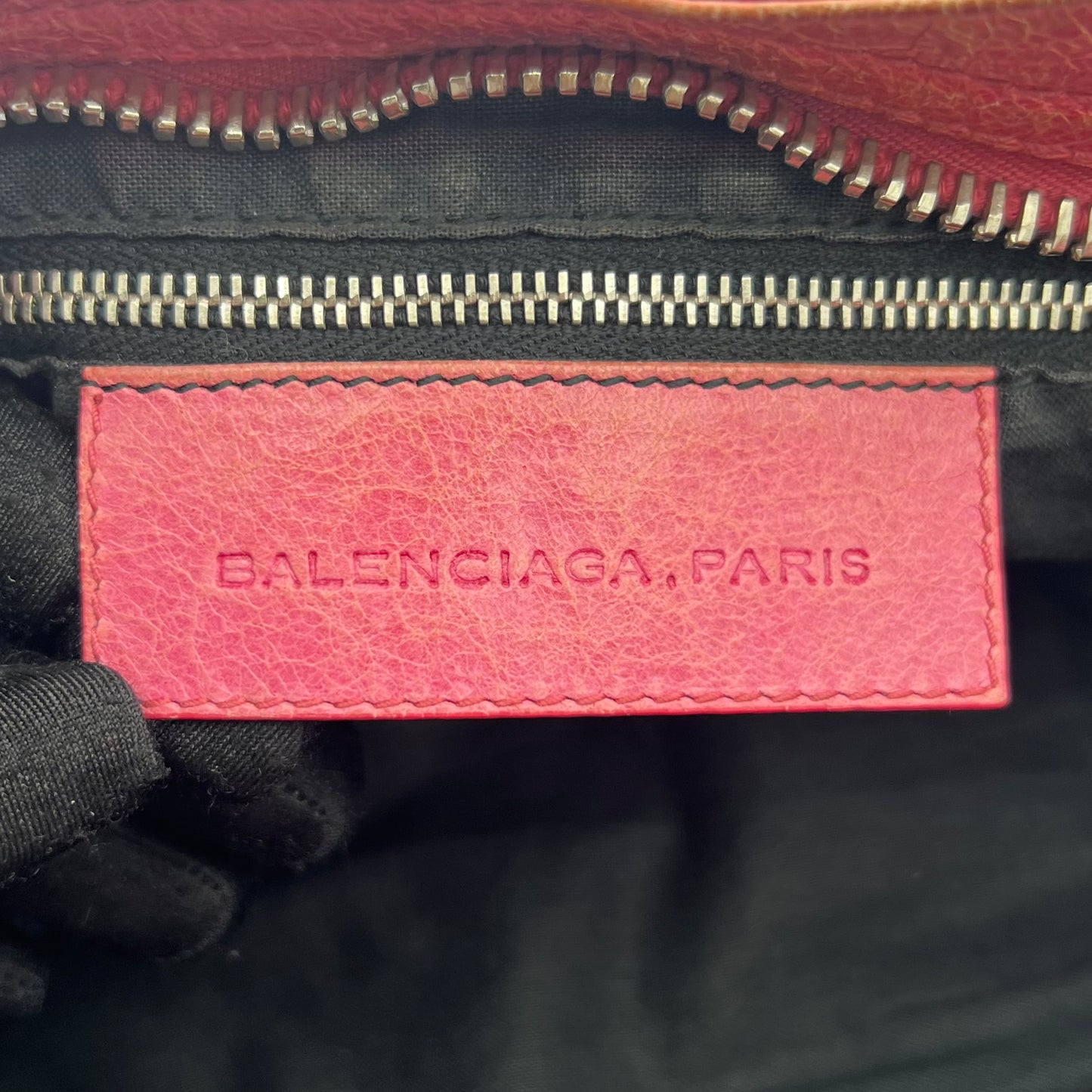 Balenciaga Pink Leather Giant Brogues City