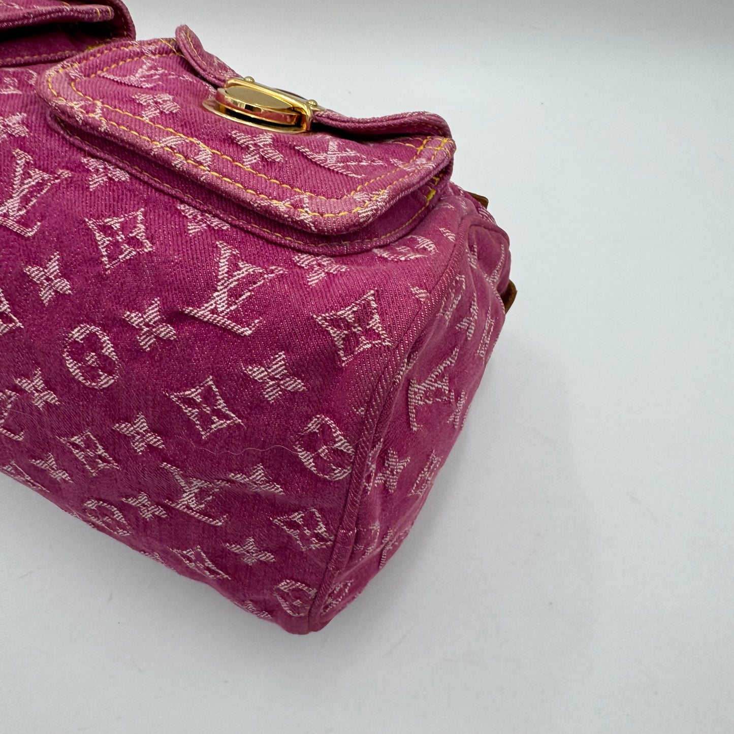 Louis Vuitton Pink Monogram Denim Neo Speedy