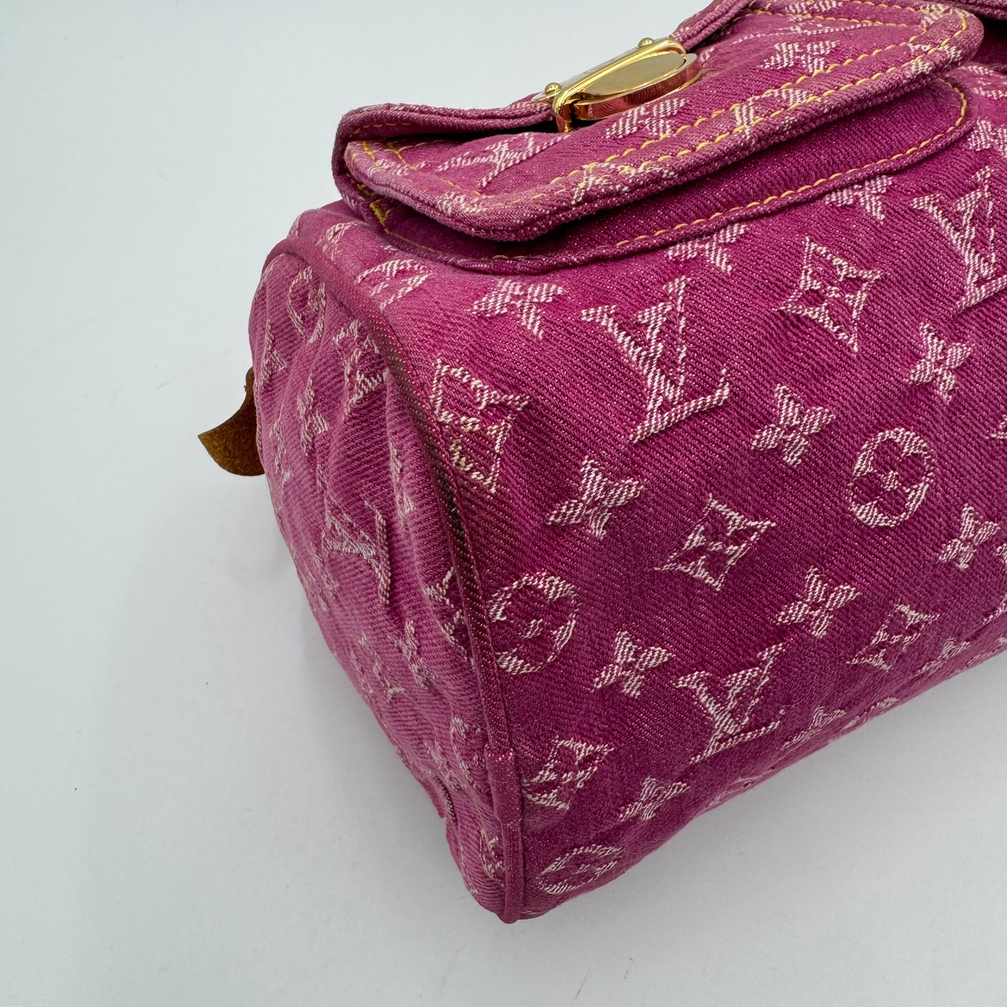 Louis Vuitton Pink Monogram Denim Neo Speedy