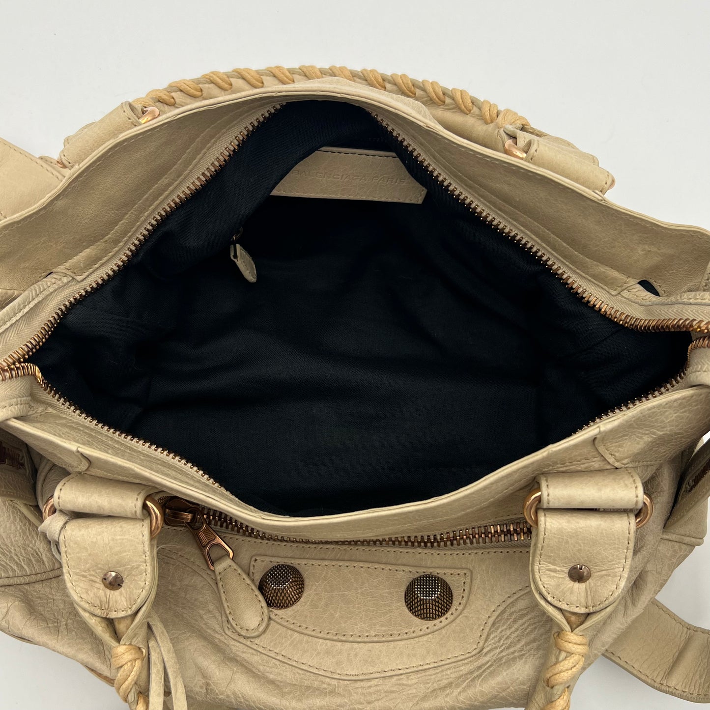Balenciaga Beige Leather Giant 21 Midday RGH