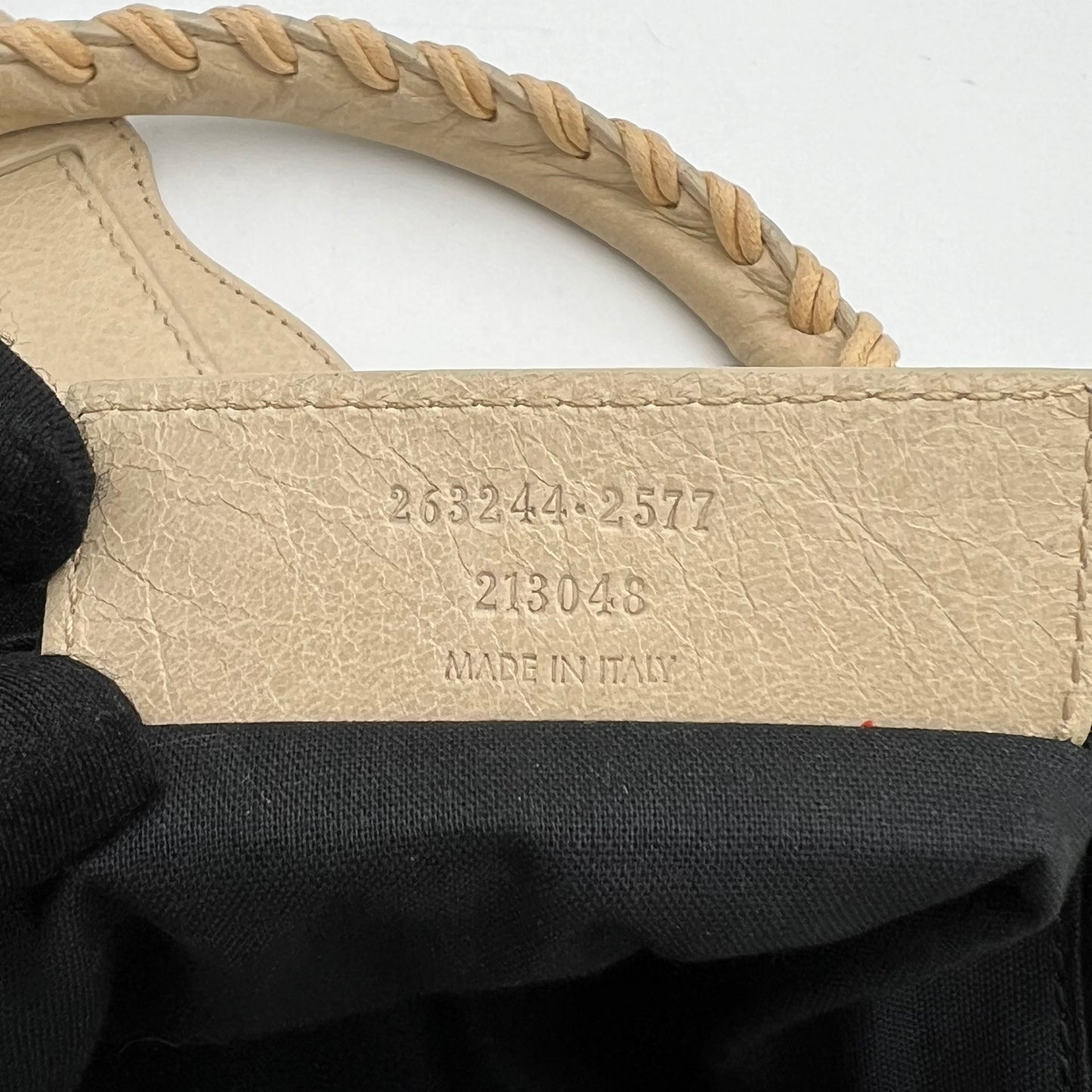 Balenciaga Beige Leather Giant 21 Midday RGH