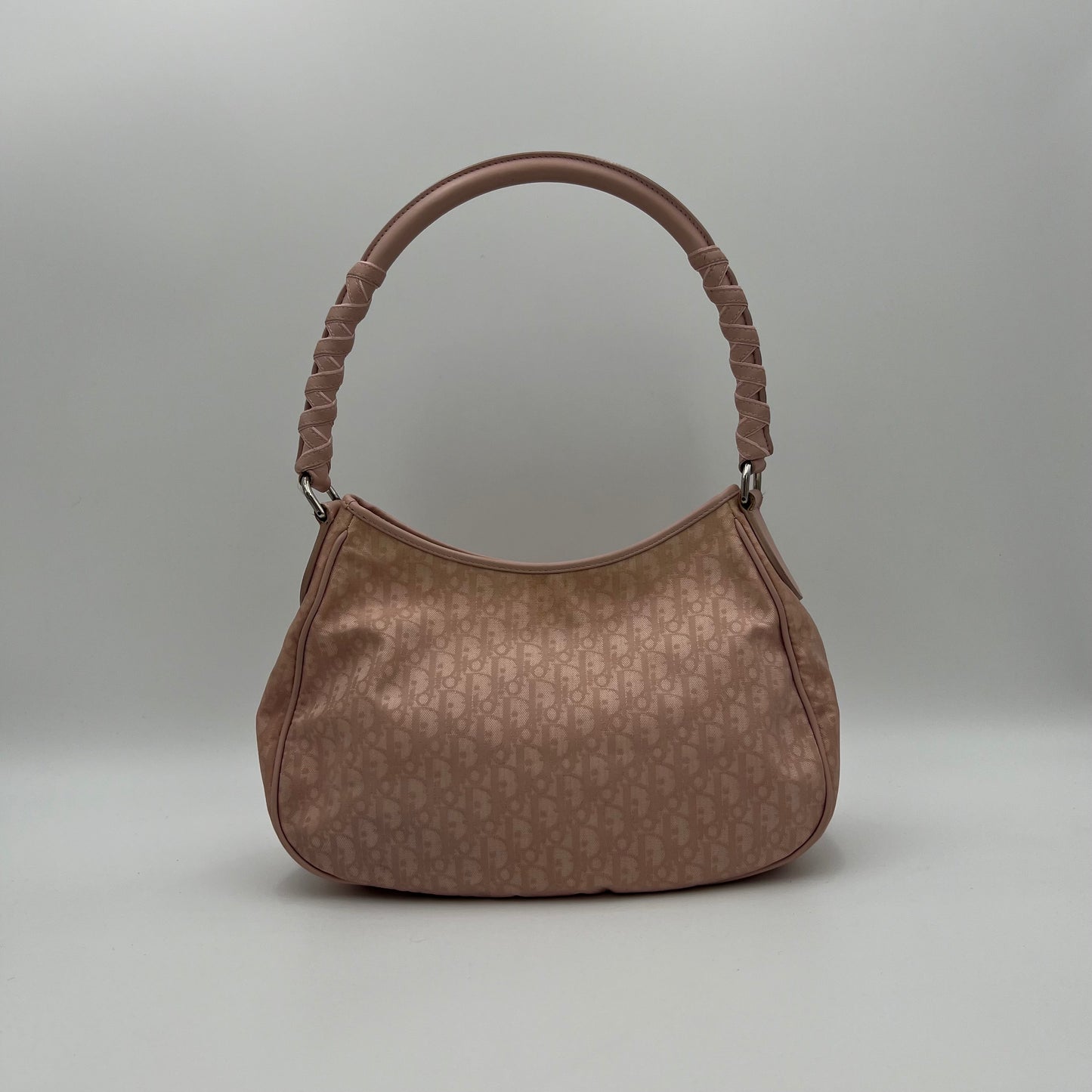 Christian Dior Pink Trotter Lovely Charm Hobo Shoulder Bag