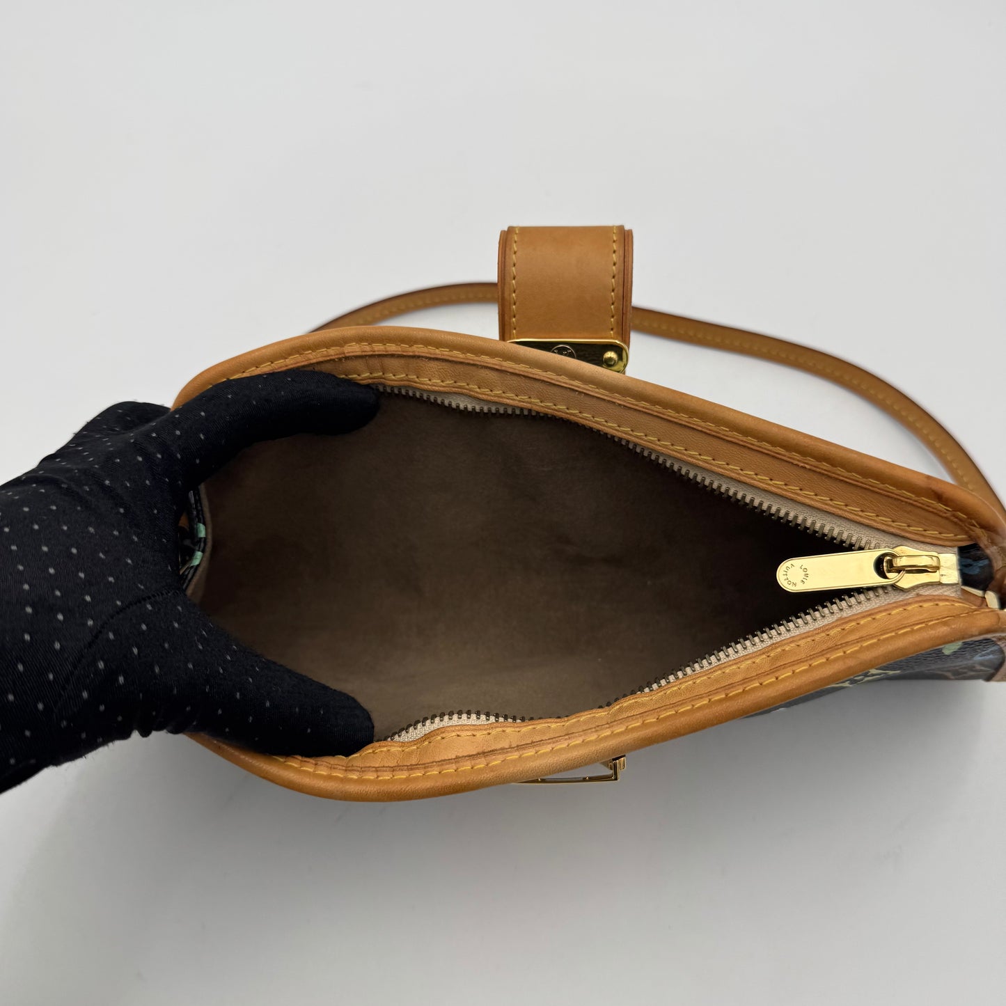 Louis Vuitton Takashi Murakami Black Multicolor Shirley
