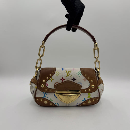 Louis Vuitton Takashi Murakami White Multicolor Marilyn
