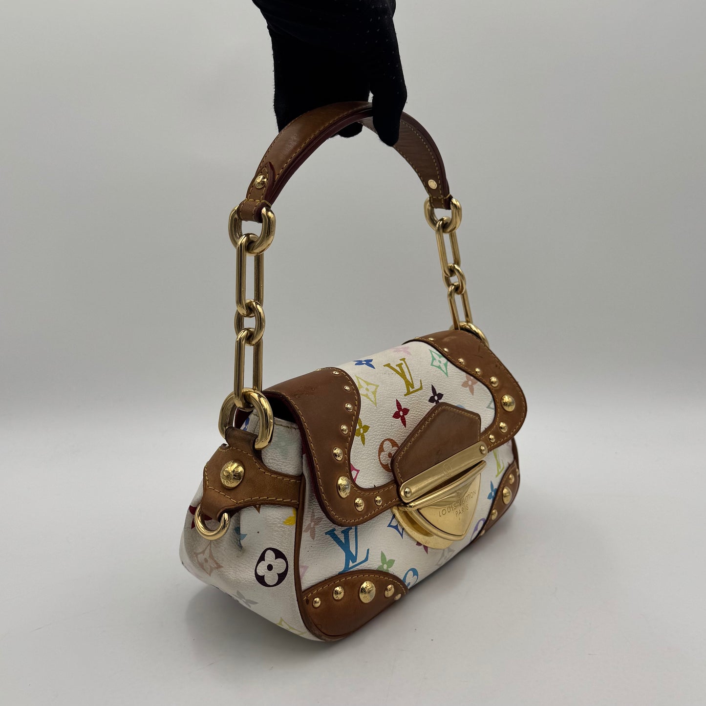 Louis Vuitton Takashi Murakami White Multicolor Marilyn
