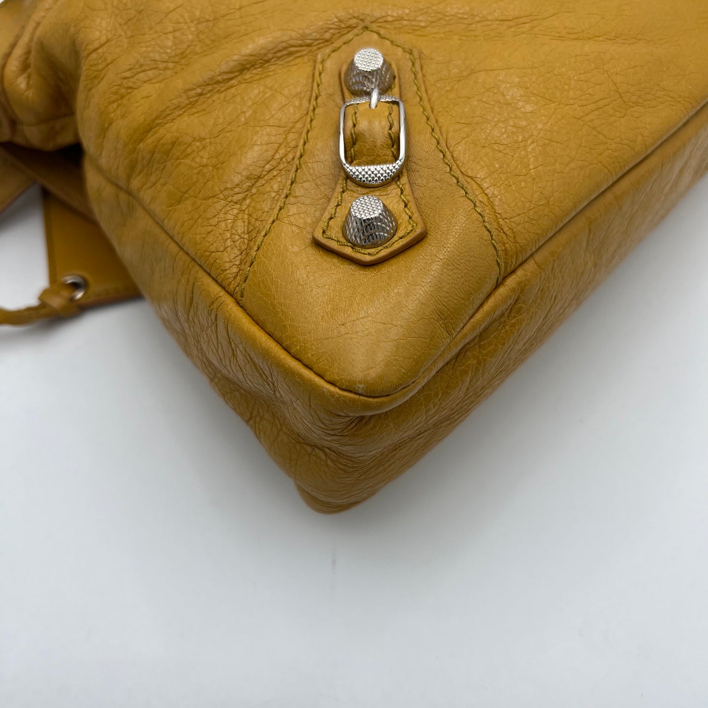 Balenciaga Mustard Yellow Giant 12 Town SHW