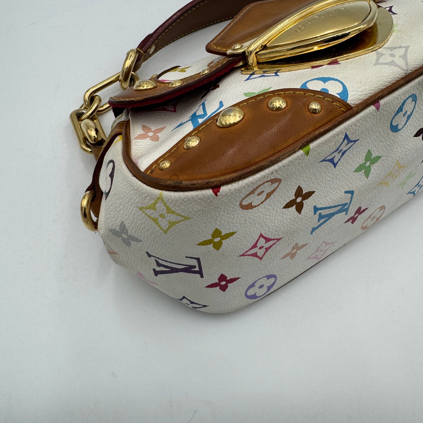 Louis Vuitton Takashi Murakami White Multicolor Marilyn