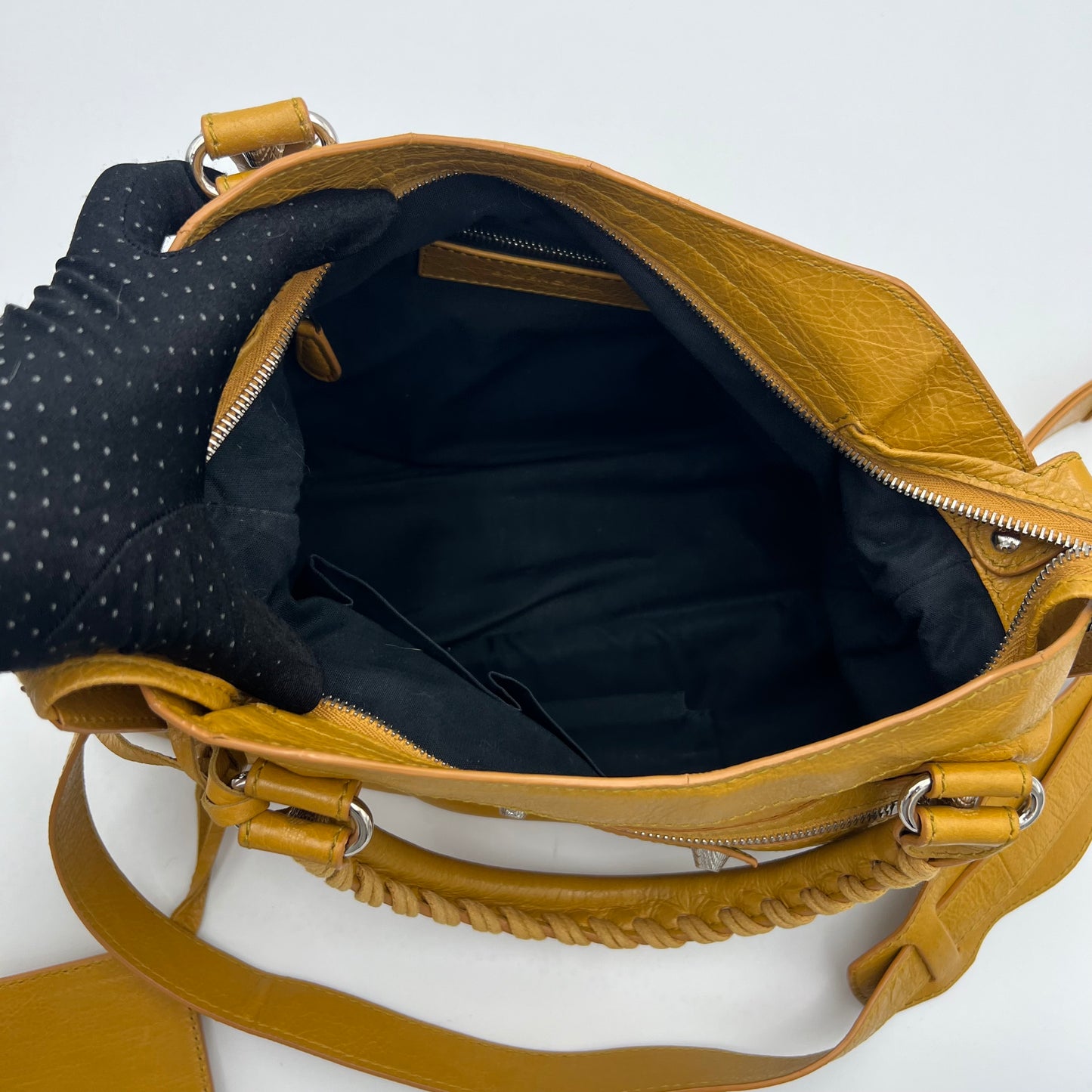 Balenciaga Mustard Yellow Giant 12 Town SHW