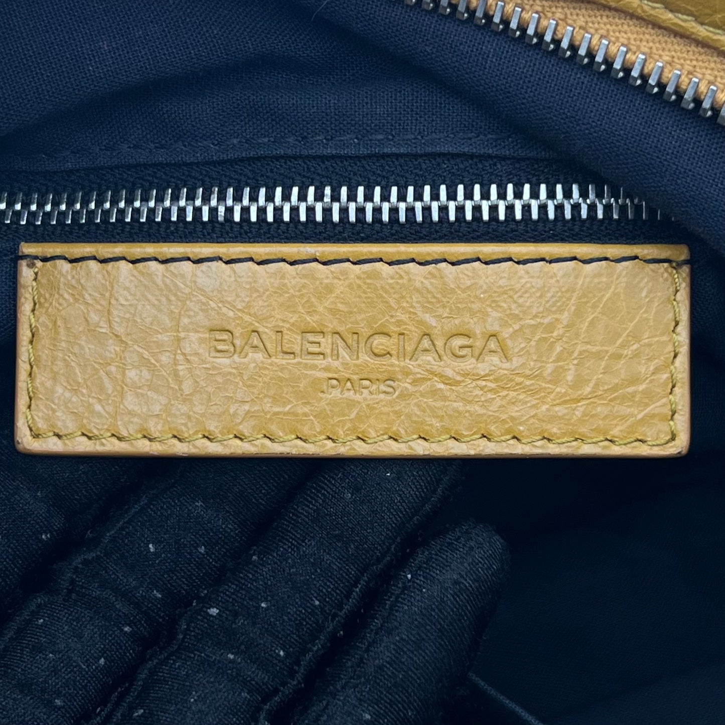 Balenciaga Mustard Yellow Giant 12 Town SHW