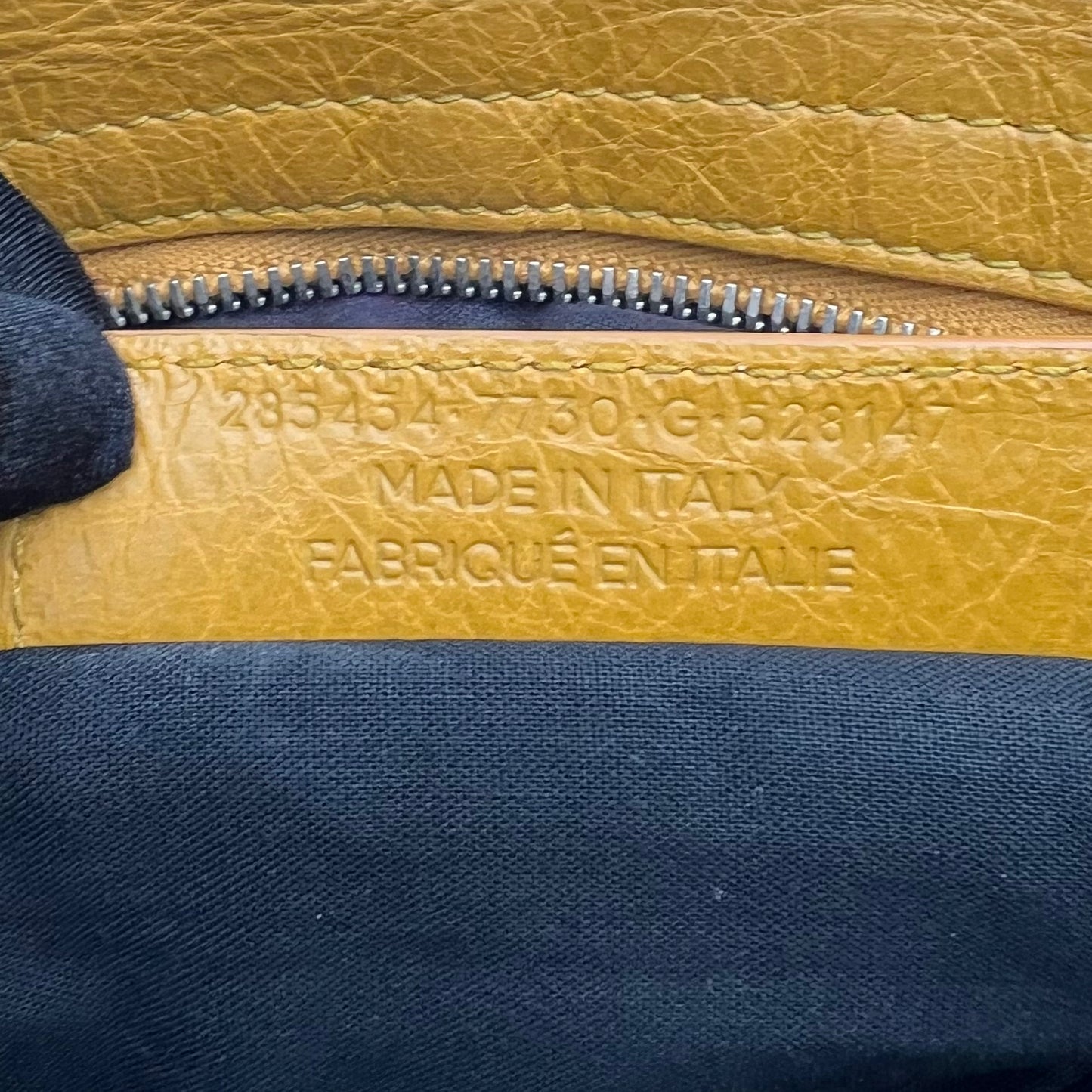 Balenciaga Mustard Yellow Giant 12 Town SHW