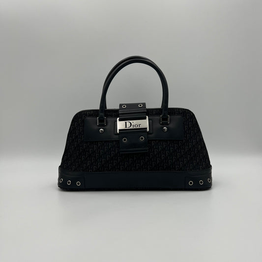 Christian Dior Black Trotter Street Chic Handbag