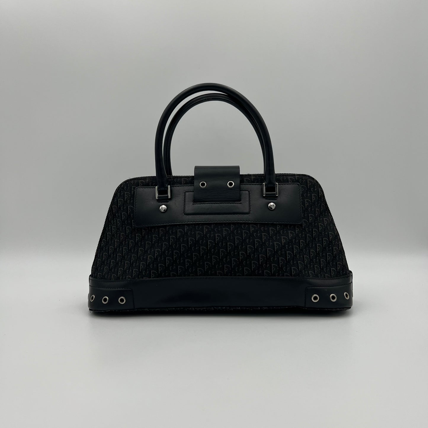 Christian Dior Black Trotter Street Chic Handbag