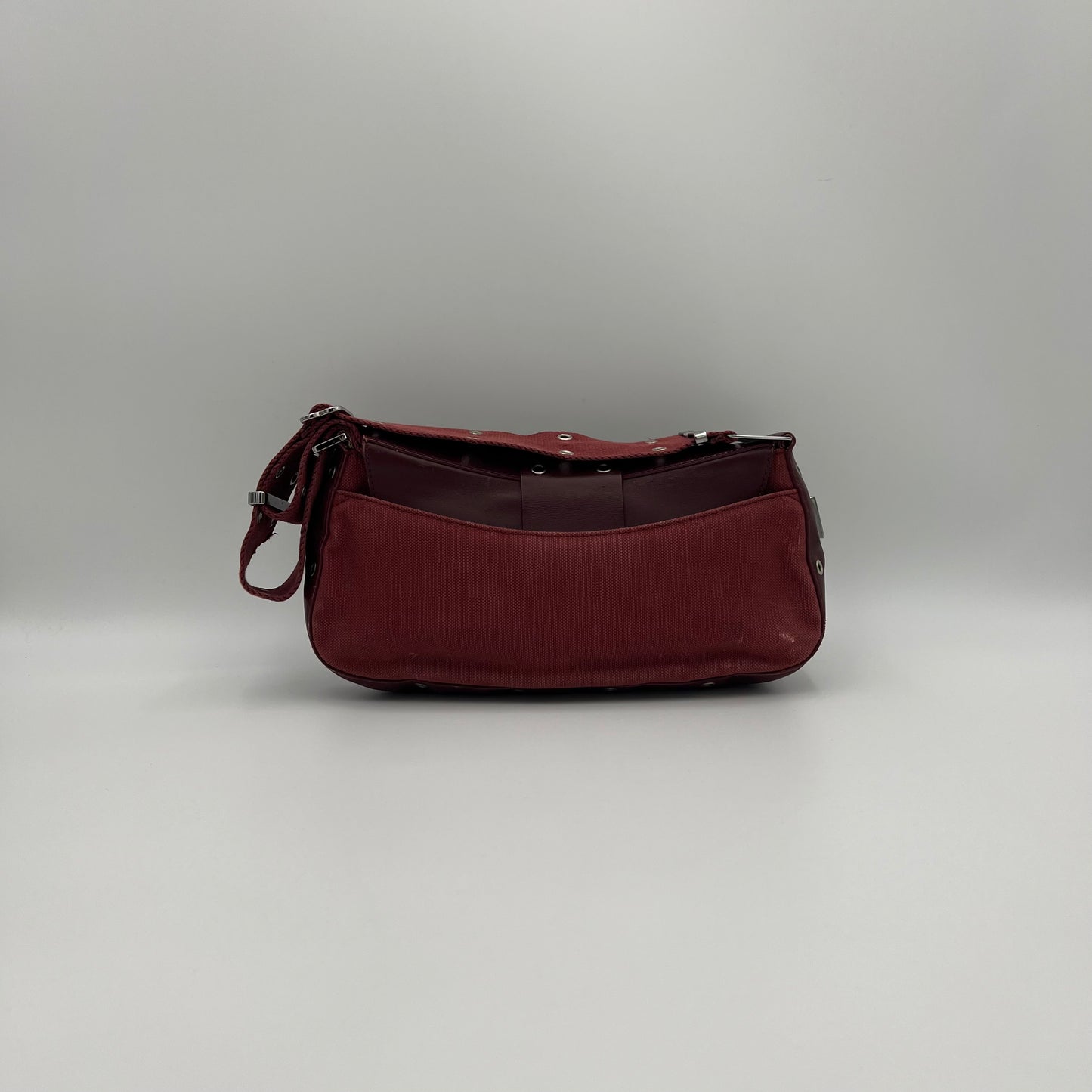 Christian Dior Burgundy Leather Street Chic Columbus